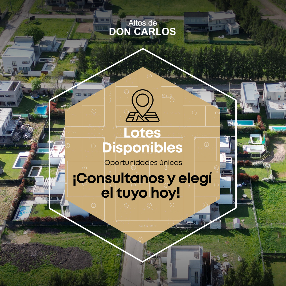 Lotes Disponibles en Altos de Don Carlos